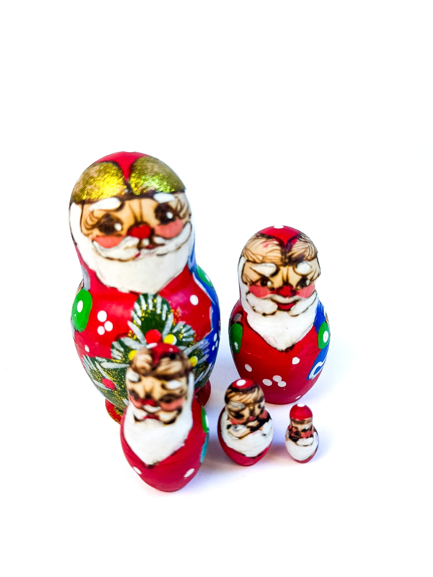 Santa Nesting Doll Set Matryoshka (set of 5)