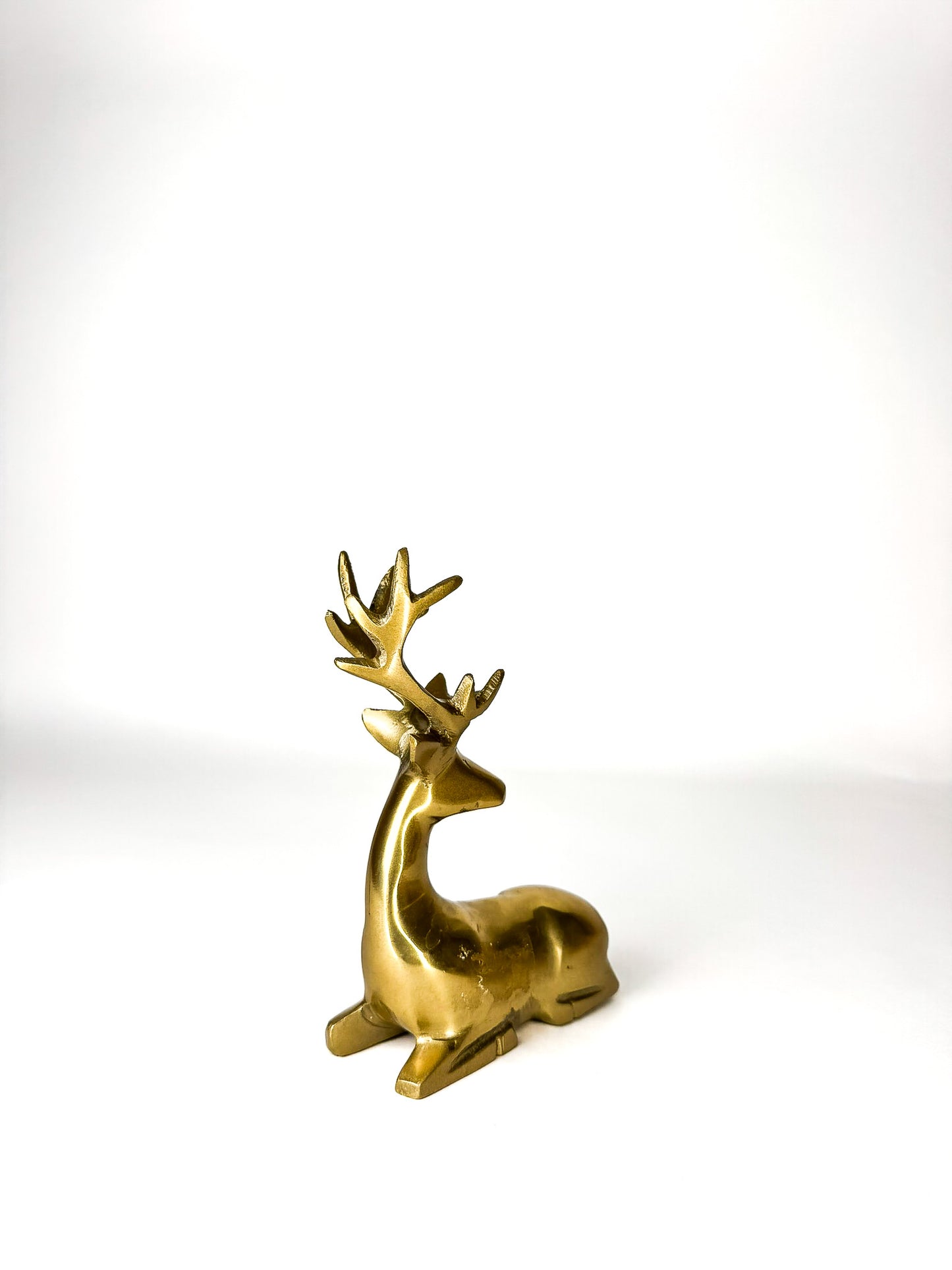 Brass Deer Figurine
