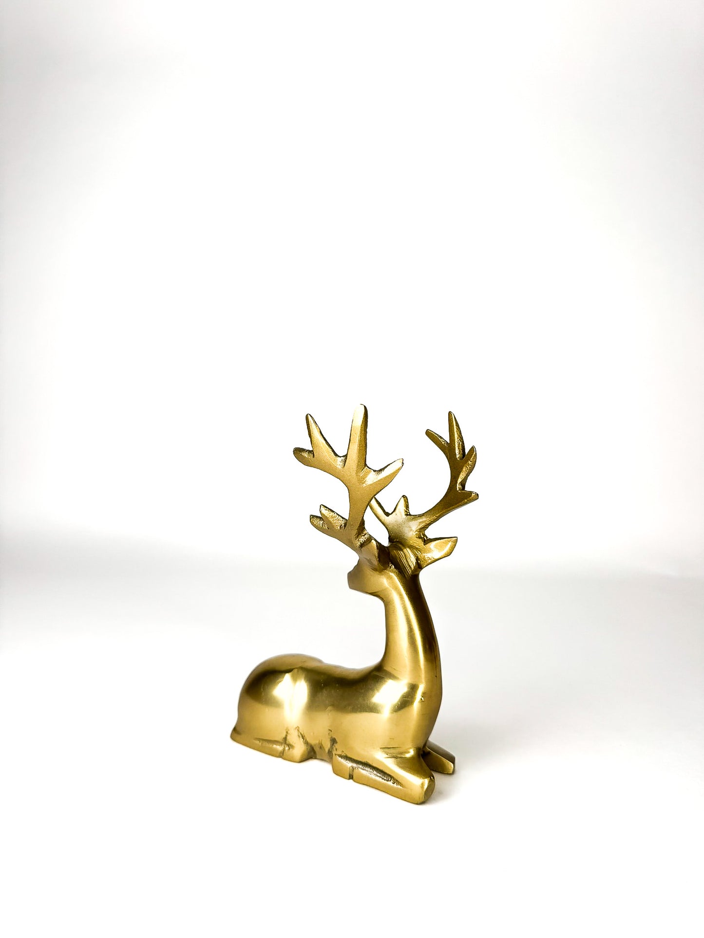 Brass Deer Figurine