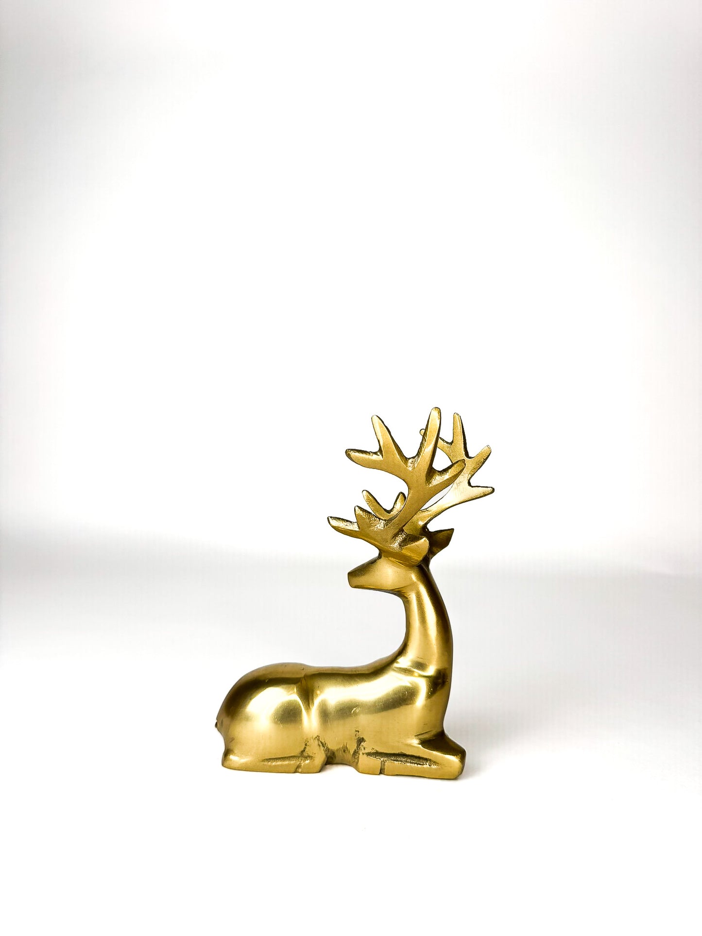 Brass Deer Figurine