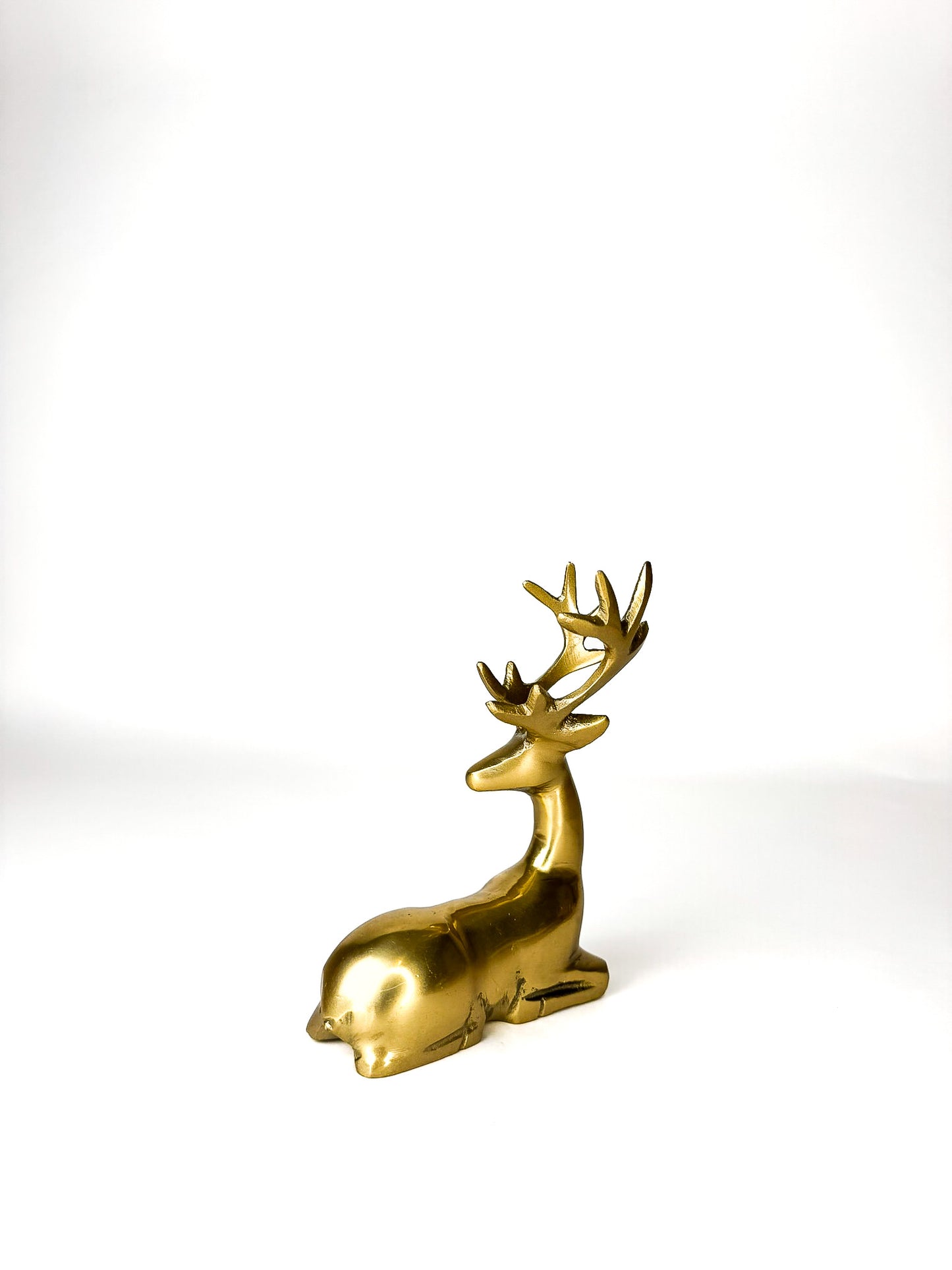 Brass Deer Figurine