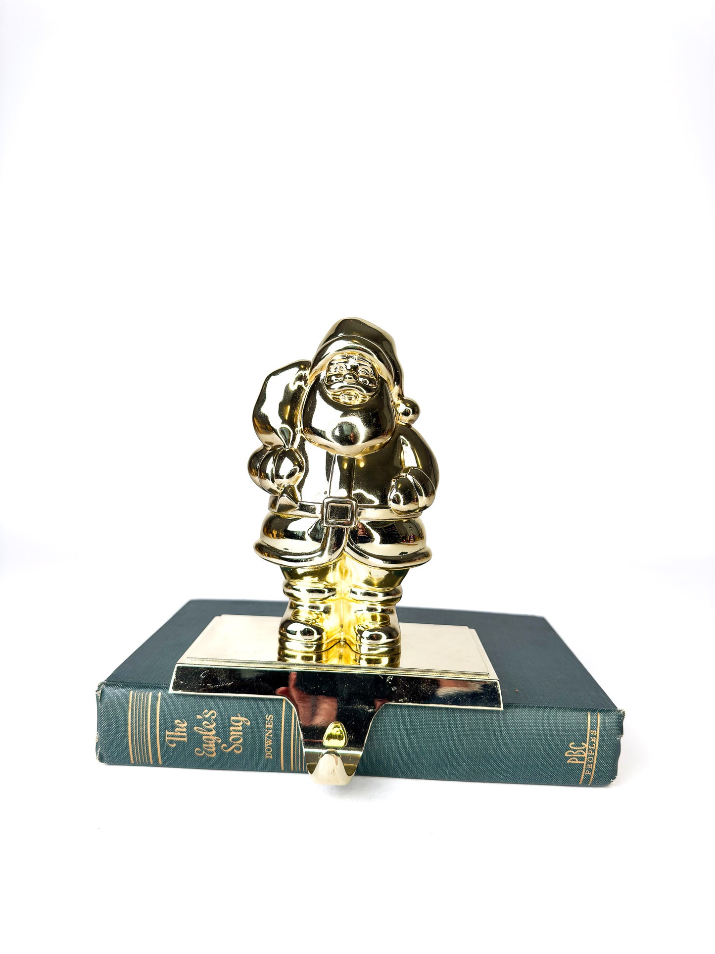 Brass Santa Stocking Hook