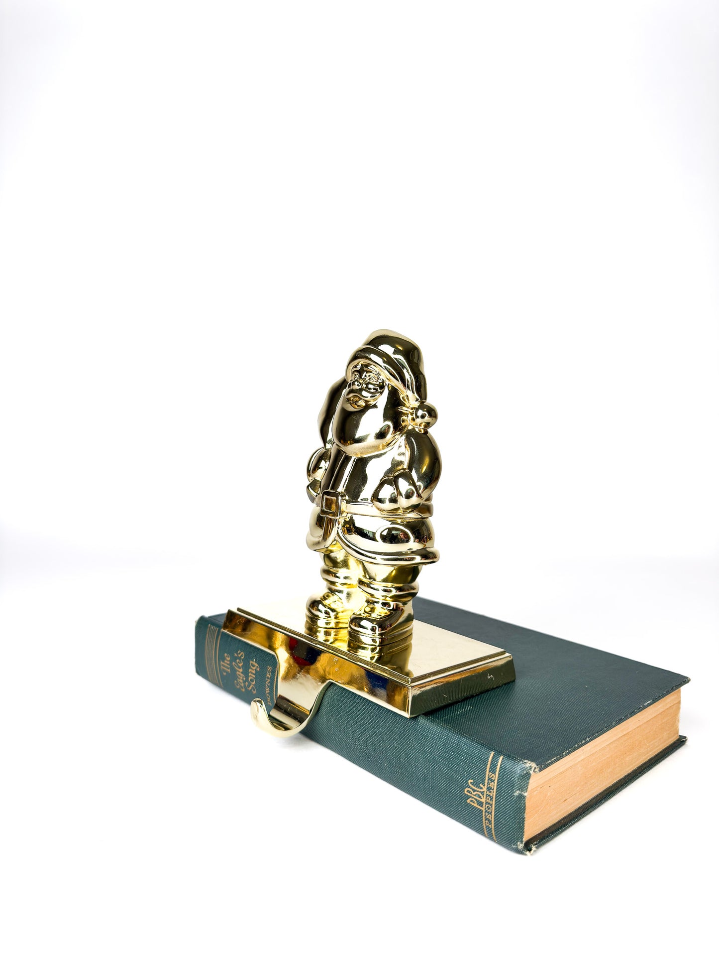 Brass Santa Stocking Hook