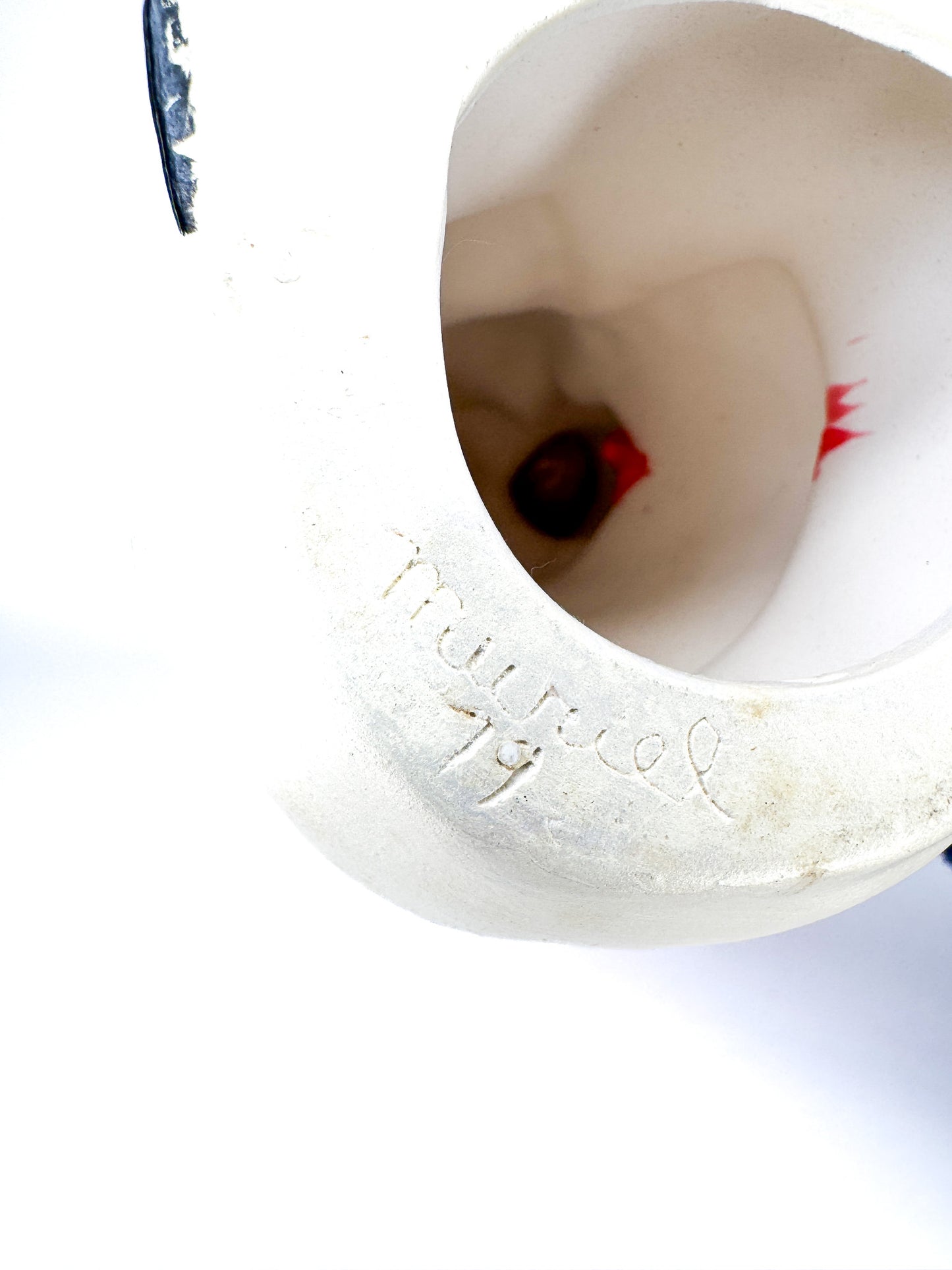 Ceramic Holiday Boy Girl Candle Holders