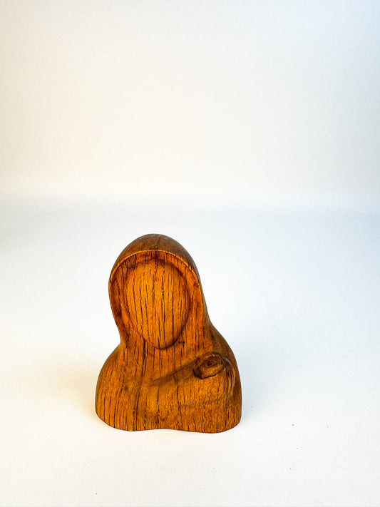Wooden Mary with Jesus