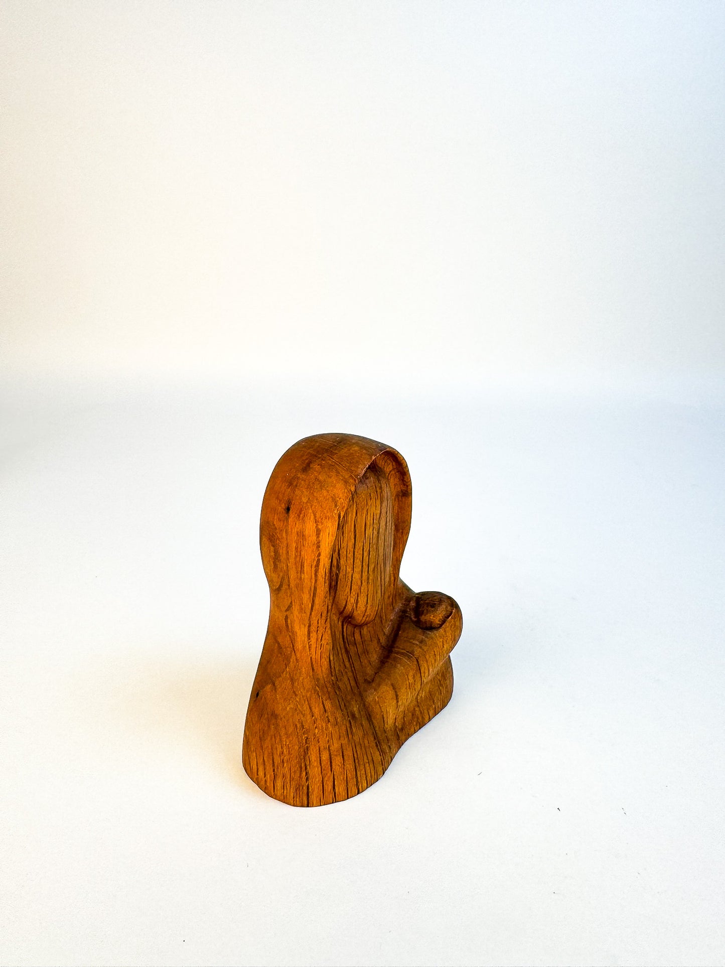 Wooden Mary with Jesus