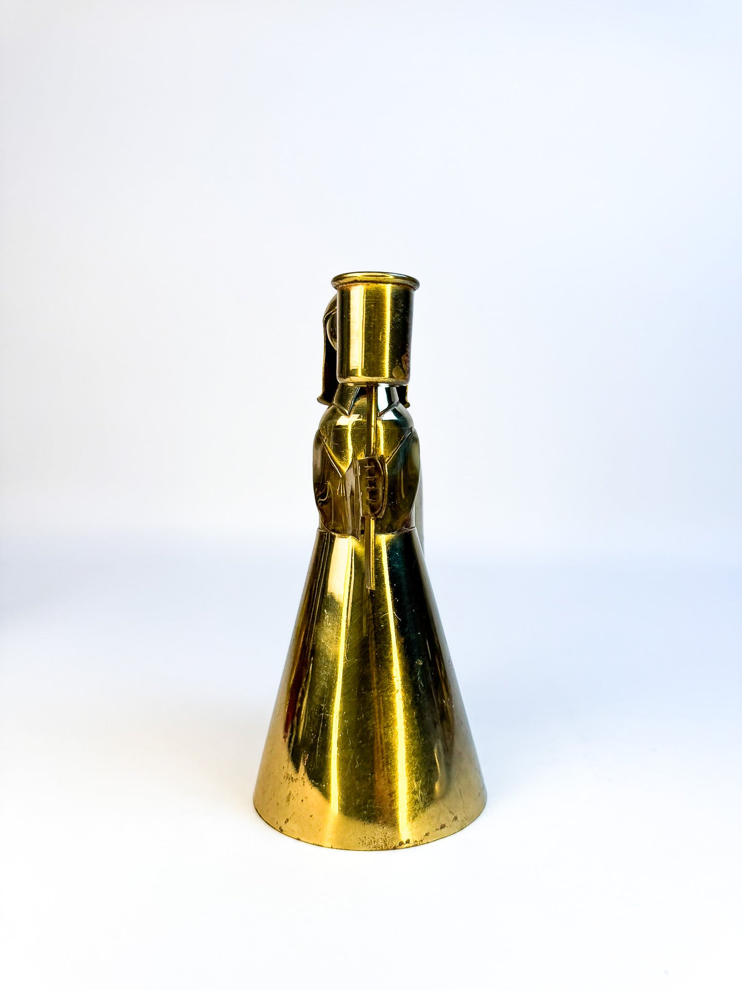 Brass Angel Candle Holder