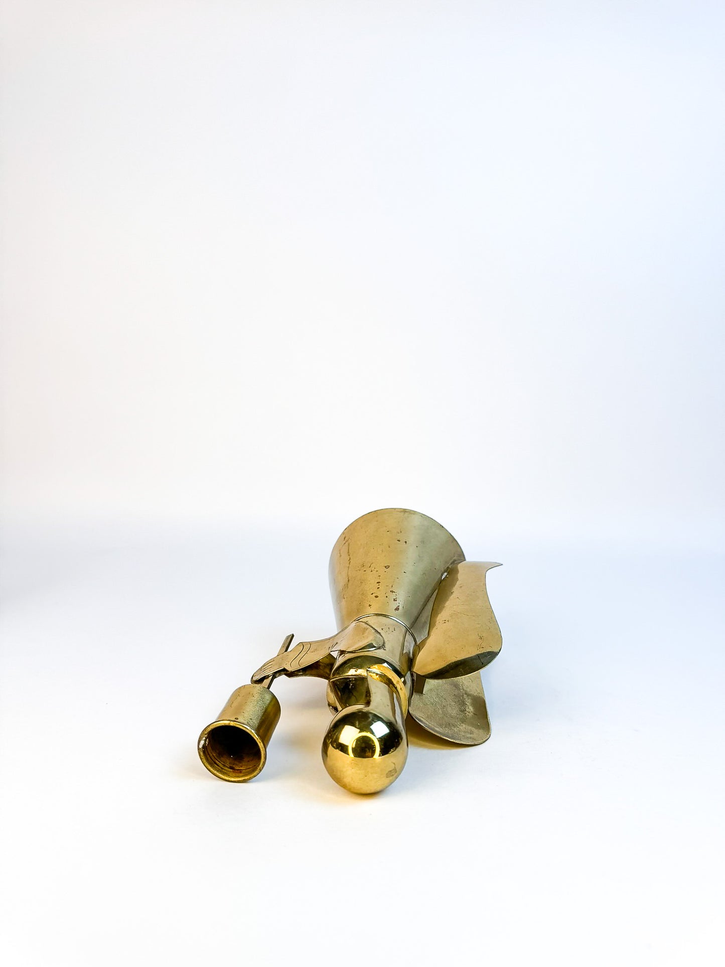 Brass Angel Candle Holder