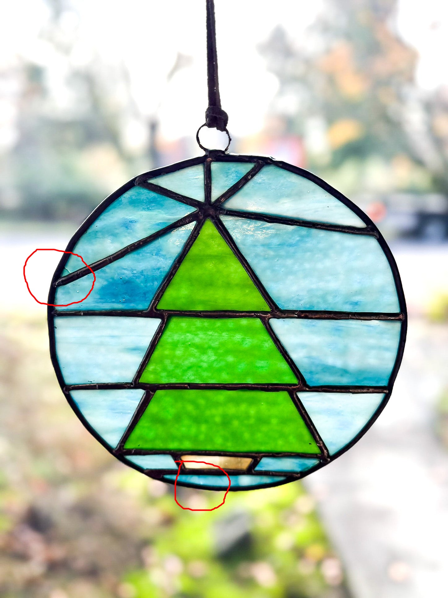 Stained Glass Holiday Tree