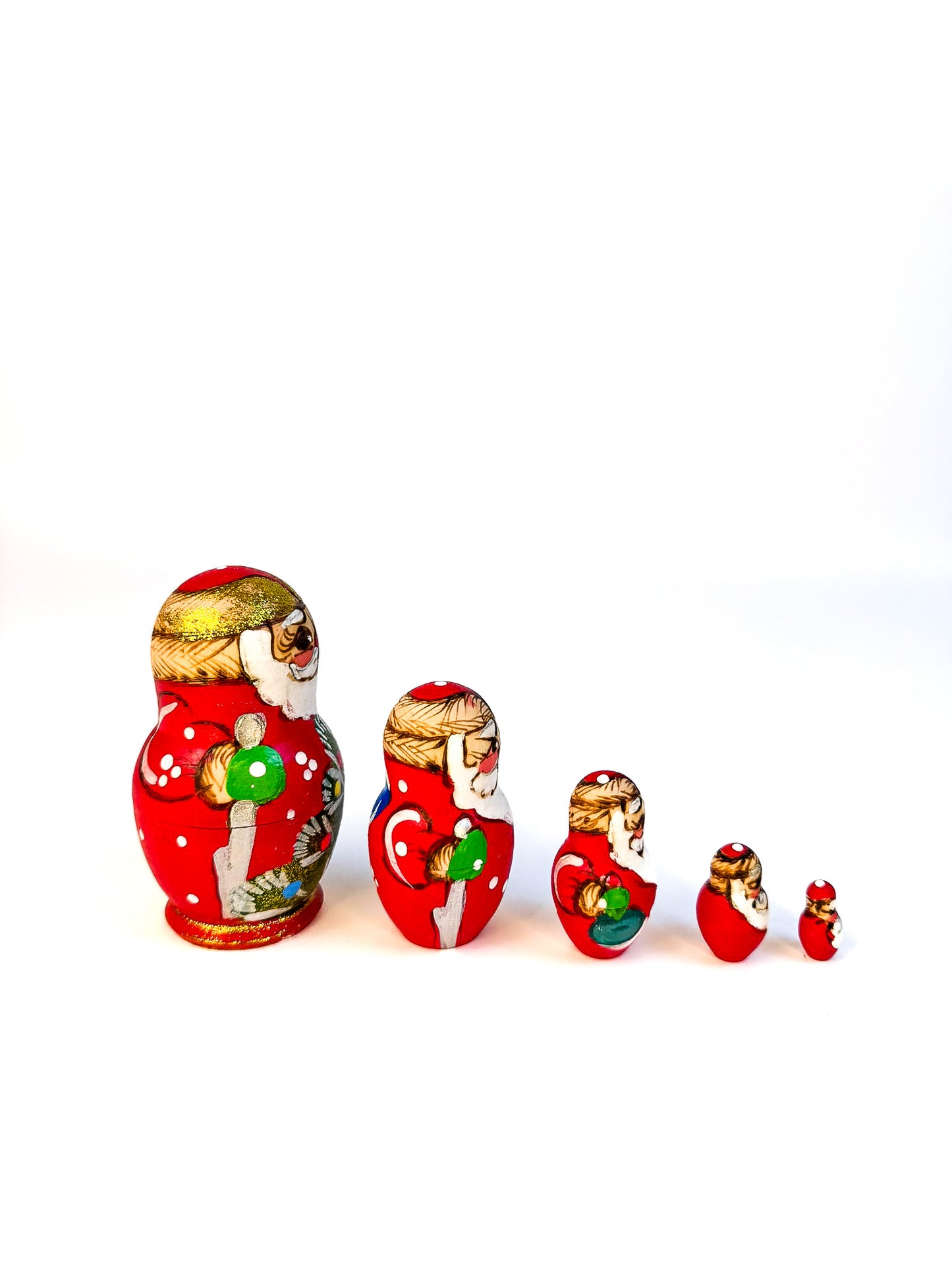 Santa Nesting Doll Set Matryoshka (set of 5)