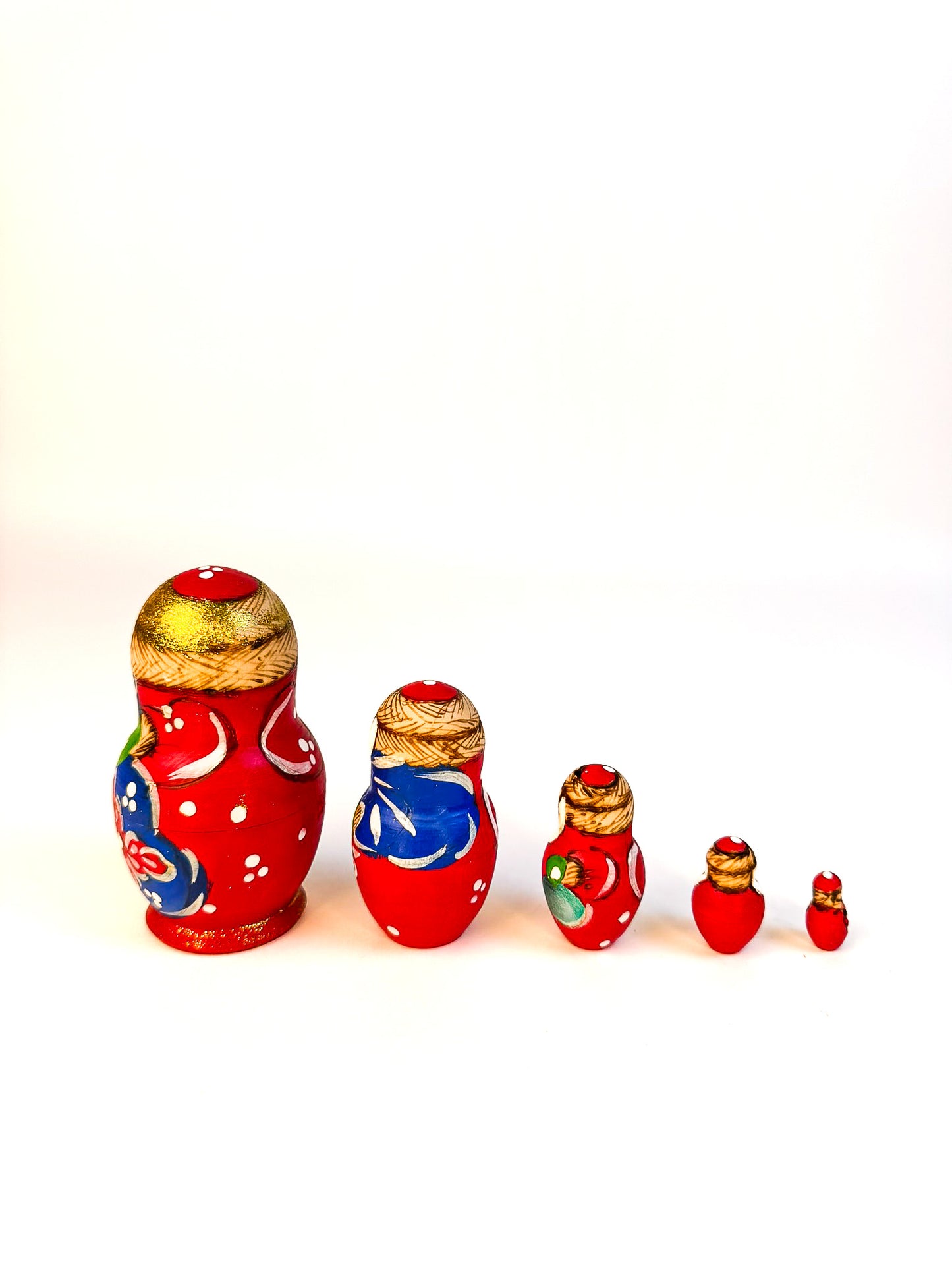Santa Nesting Doll Set Matryoshka (set of 5)