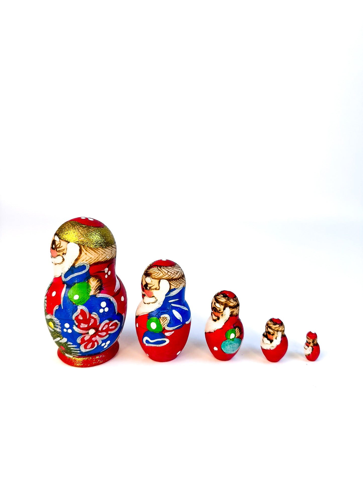 Santa Nesting Doll Set Matryoshka (set of 5)