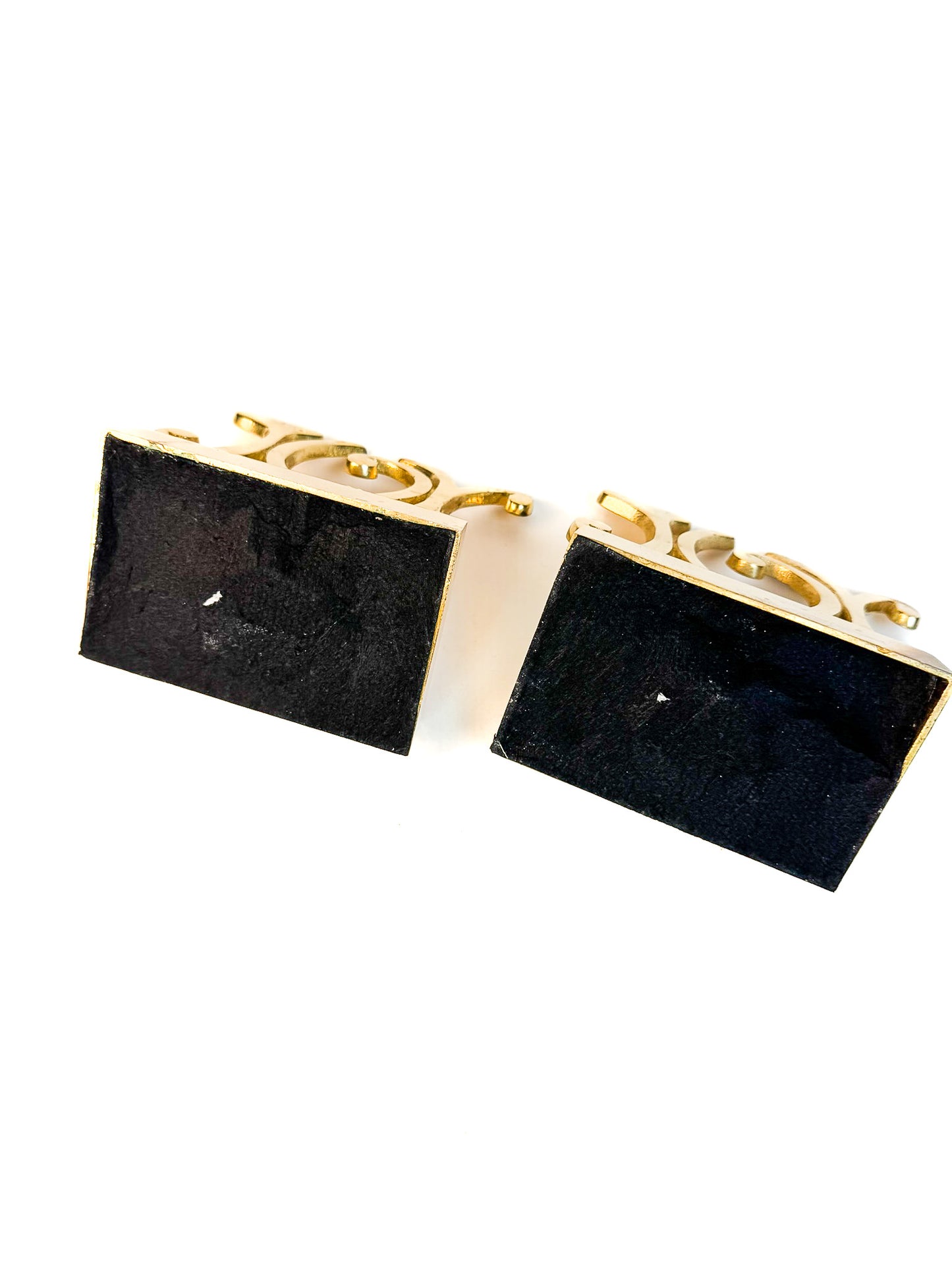 Brass Joy Votive Candle Holders - Set of 2