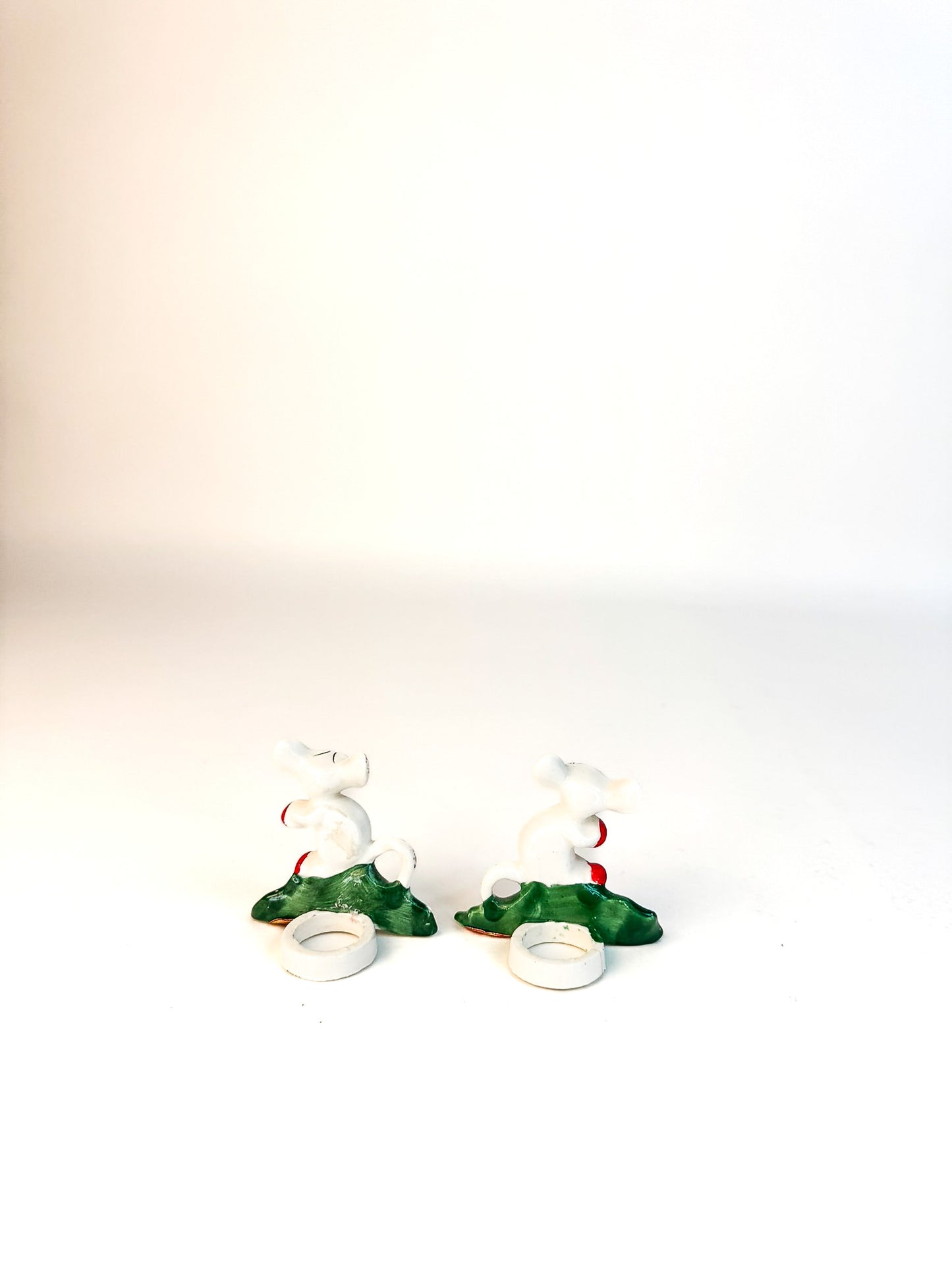 Holt Howard Candle Huggers Mouse - Set of 2