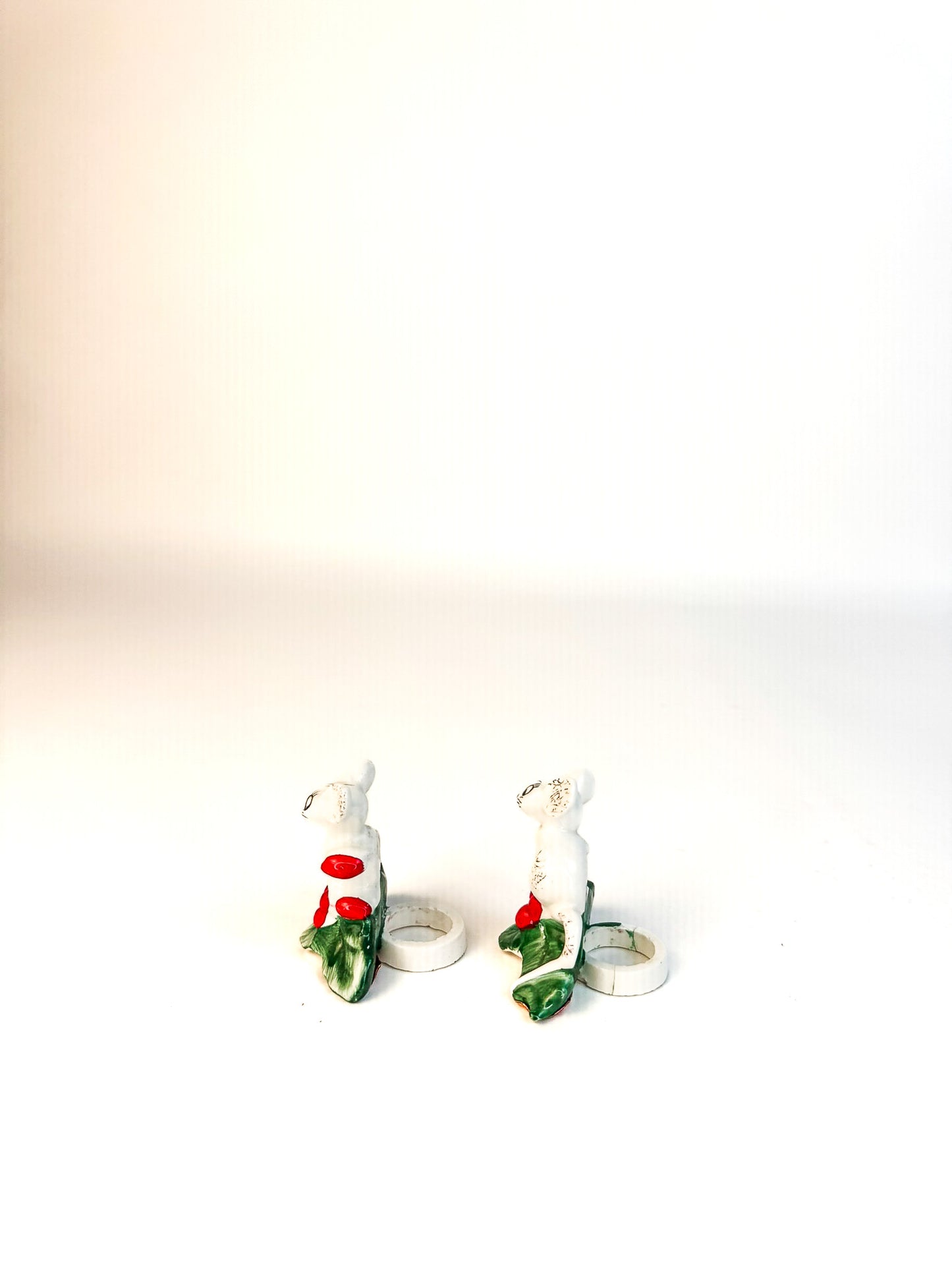 Holt Howard Candle Huggers Mouse - Set of 2