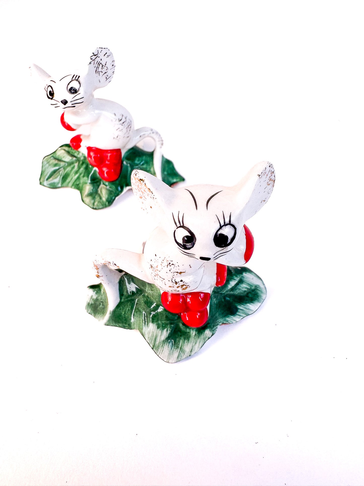 Holt Howard Candle Huggers Mouse - Set of 2