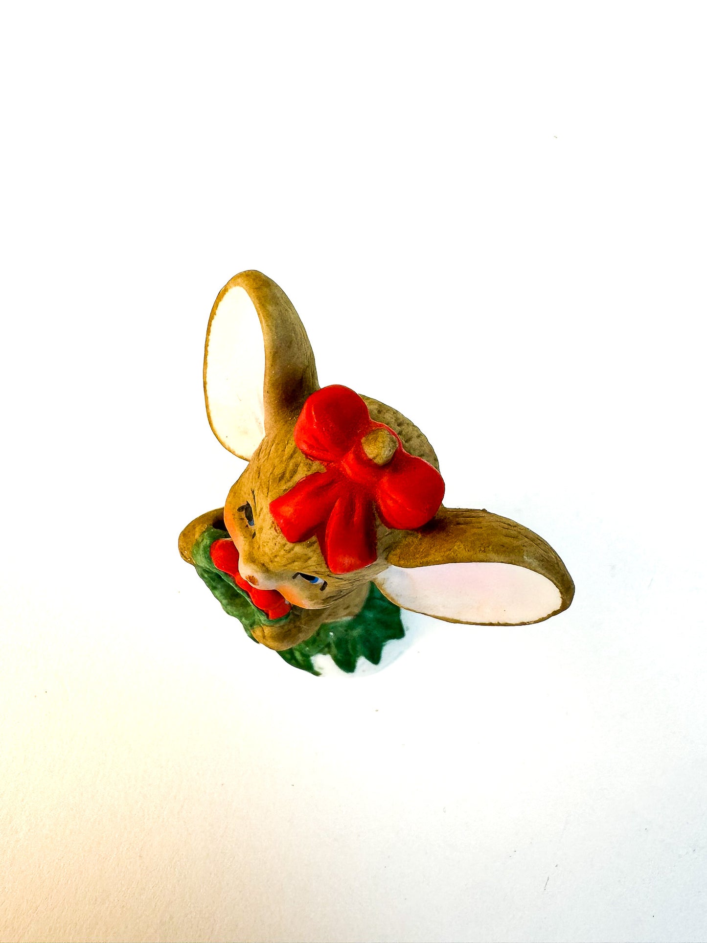 Lefton Mouse with Wreath