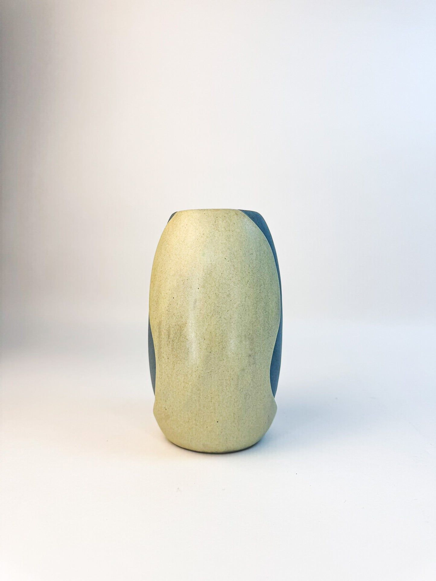 Bird Flower Vase Ceramic Original - Signed by Artist