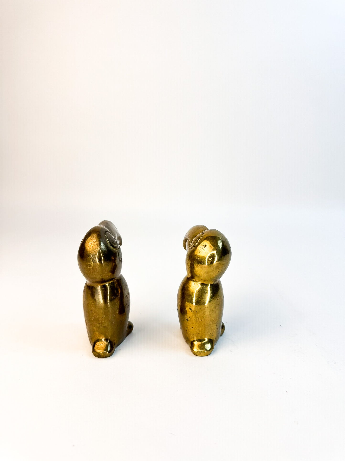 Brass Toucan Birds Pair