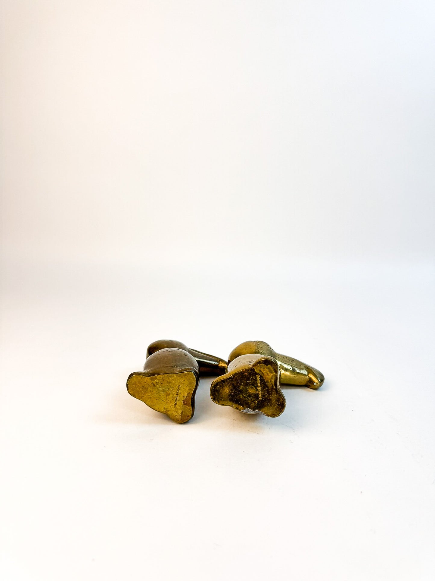 Brass Toucan Birds Pair