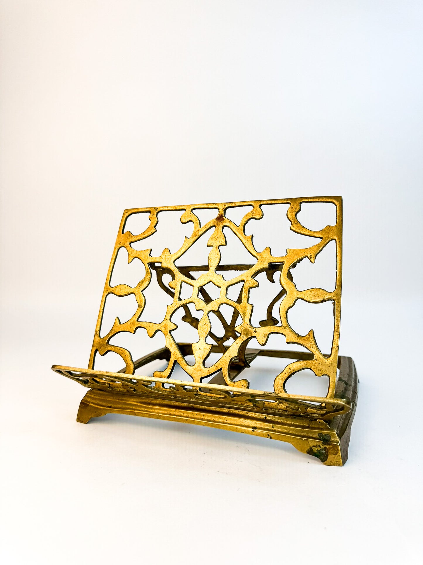 Brass Book Stand Folding Holder