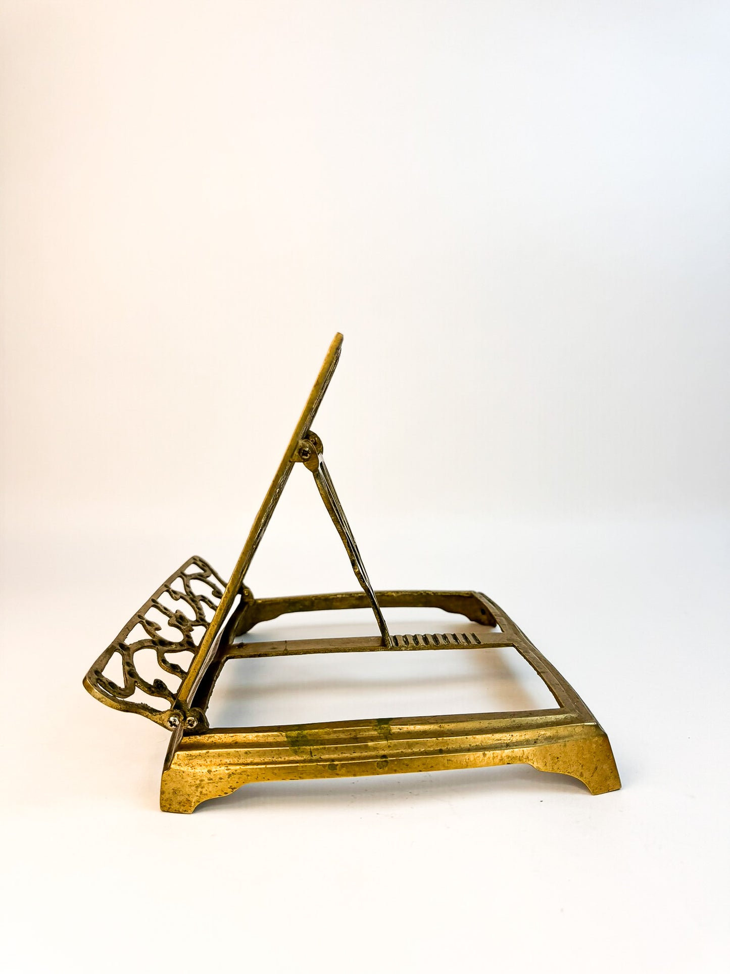 Brass Book Stand Folding Holder