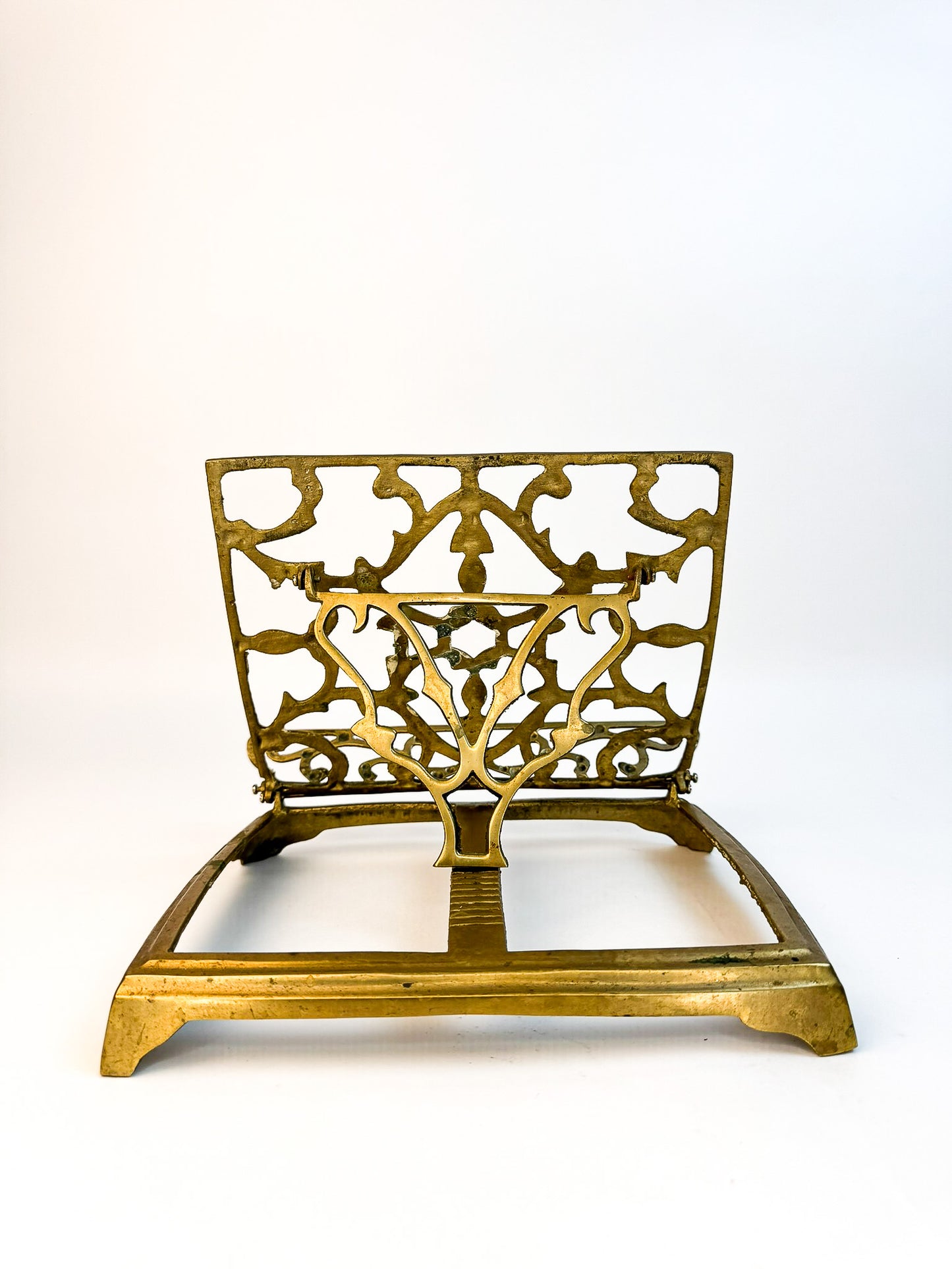Brass Book Stand Folding Holder