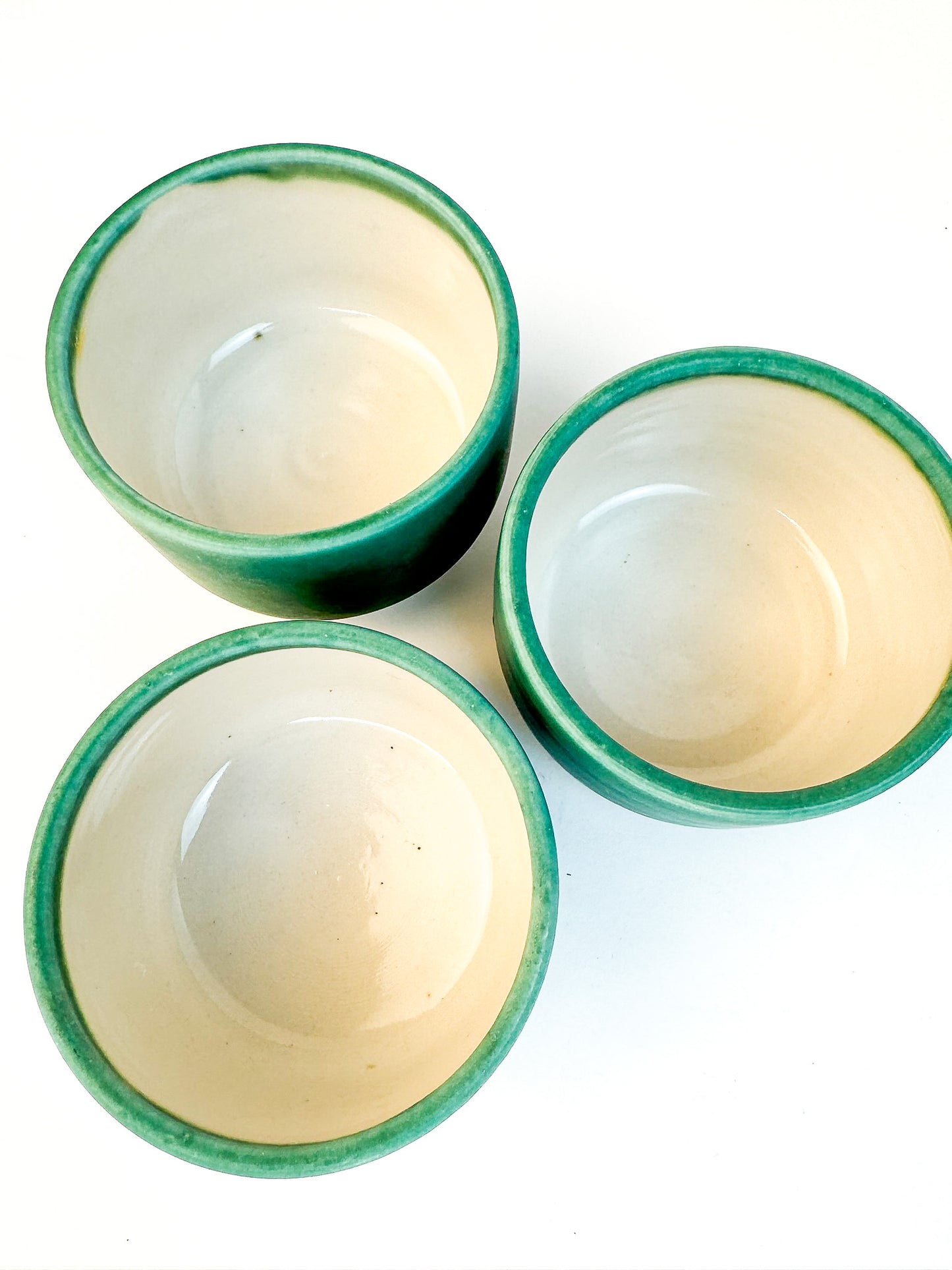 Ceramic Japanese Tea Cups - Set of 3