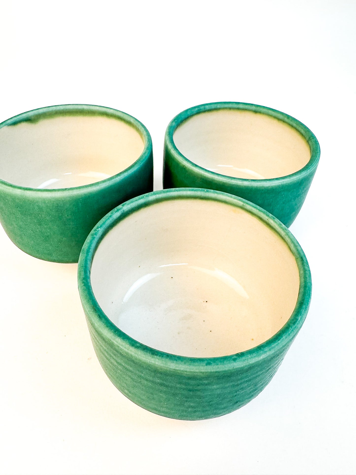 Ceramic Japanese Tea Cups - Set of 3