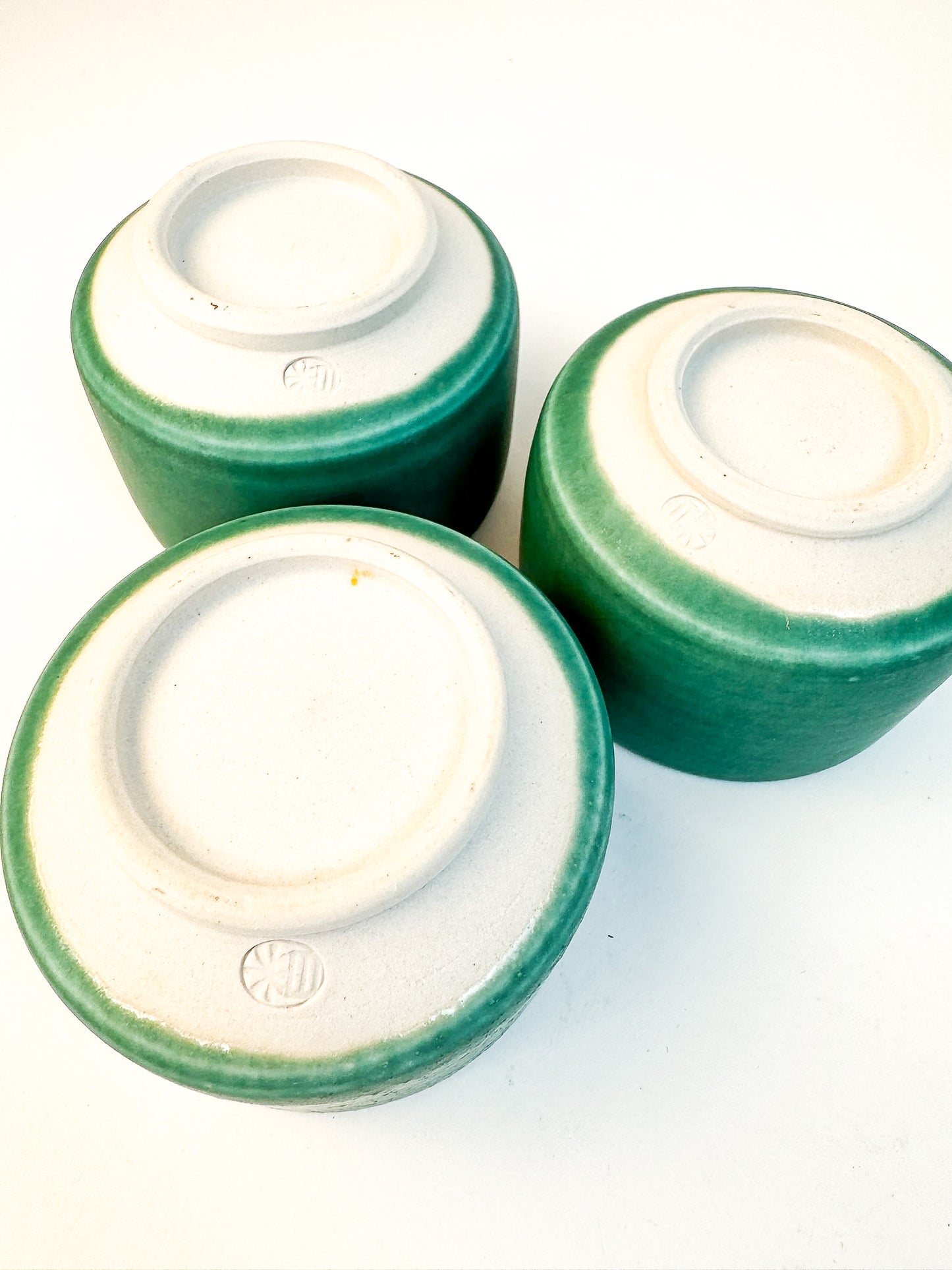 Ceramic Japanese Tea Cups - Set of 3