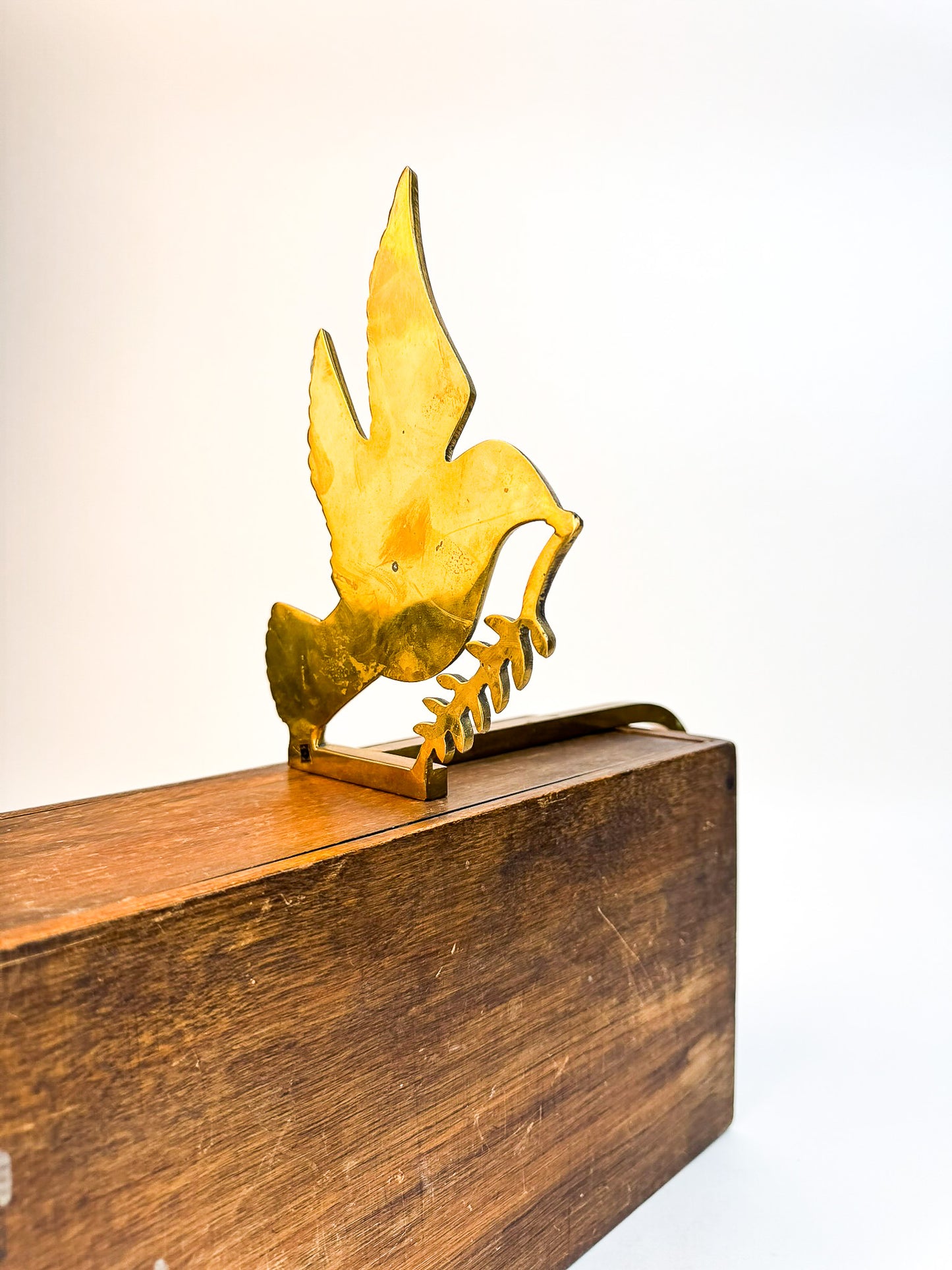 Brass Dove Extended Stocking Hook